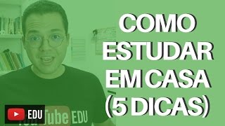 Como estudar em casa 5 dicas Professor Piccini Responde  Projeto Estudar e Aprender [upl. by Eichman]