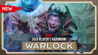 New Warlock  2024 Players Handbook  DampD [upl. by Llehsim]