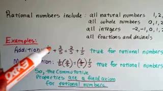 Algebra I 210a Axioms and Fields [upl. by Novello]