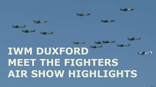 IWM Duxford Meet the Fighters Air Show Highlights 2016 [upl. by Tillfourd]