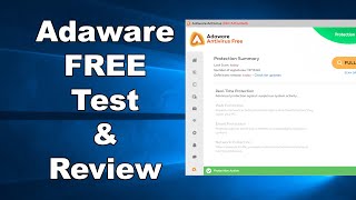 Adaware FREE Antivirus Test amp Review 2019  Antivirus Security Review [upl. by Oine300]