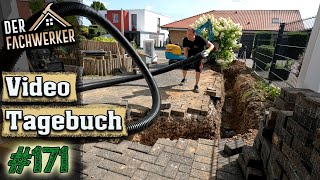 Fachwerkhaus VLog 171  Fernwärme für die neue Wärmepumpe [upl. by Guillema950]