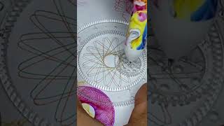 How many rotate do you know  shortsvideo spirographdesigns spirograph [upl. by Dena]