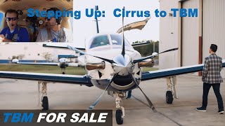 Step Up Your Flying Cirrus SR22 to TBM 850  FOR SALE 2009 TBM 850 Garmin NXi Pilot Door 5 Blade [upl. by Jacobah471]