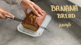 banana bread recept  🍌🤎💘 [upl. by Ming]