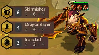 3 RAPID FIRECANNON 3 STAR TRUNDLE  6 SKIRMISHER 4 DRAGONSLAYER  SET 5 TFT [upl. by Aes]