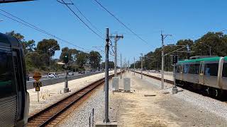 Metronet Bseries 54117 and 5870 at Whitfords [upl. by Uda]