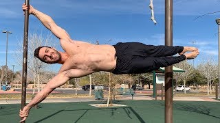 HUMAN FLAG TUTORIAL  How to Master the Human Flag Side Lever [upl. by Carney]