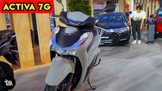 Honda Activa 7G ExShowroom Price Launch Date Mileage Top Speed Colours amp More Specifications 🤩🛵 [upl. by Shaine]