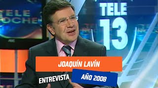 Entrevista a Joaquín Lavín  2008  Canal 13 [upl. by Ahsikan]