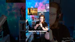 Star Trek Picard Theme Season 1  Part 2  tin whistle [upl. by Lipski]