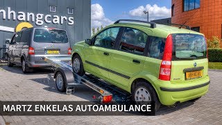 Autoambulance enkelasser kantelbaar MARTZ Tieflader 350 bij Aanhangcars [upl. by Woolley818]