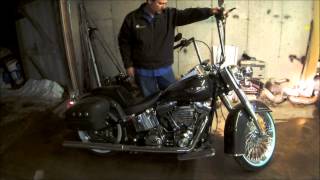 Harley 106ci SampS Big Bore with 585 SampS Easy Start Cams  First Startup  Maineyak [upl. by Nola]