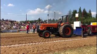 SOMECA 1000 turbo Tracteur pulling Bernay 2023 tir de calification [upl. by Leitao]