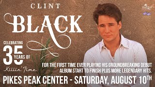 Clint Black  35th Anniversary of Killin Time  Coming August 10 [upl. by Anitirhc]