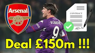 Breaking news Deal £150m Arsenal transfer rumors [upl. by Refotsirk718]