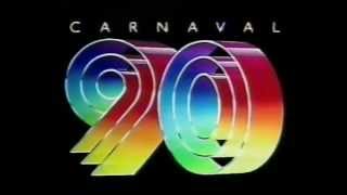 Vinheta Carnaval 90  Rede Globo 1990 [upl. by Gettings]