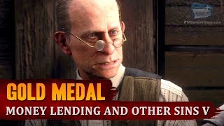 Red Dead Redemption 2  Mission 45  Money Lending and Other Sins V Gold Medal [upl. by Gilchrist422]