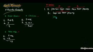 logika matematikapenarikan kesimpulanflv [upl. by Doane]