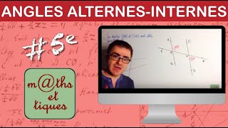 Utiliser les angles alternesinternes  Cinquième [upl. by Blondelle475]