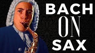 BACH TOLD ME THIS Classical Saxophone Tips [upl. by Drummond]