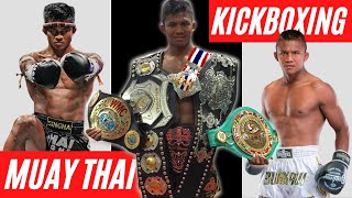 Differences Between Muay Thai amp Kickboxing  How To Be Great At Both [upl. by Adaven127]