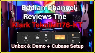 Klark Teknik 76KT Classic FETstyle Compressor  Review and Demo plus setup in Cubase [upl. by Eigriv]