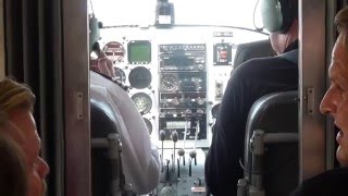 Takeoff from Mongena Game Lodge in a Beech 18 [upl. by Ever]