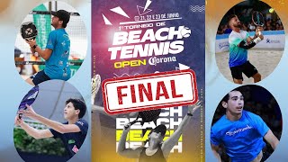 1º Torneio de Beach Tennis Open Corona  FINAL PRO MASCULINA MateusDavi X BollettinariAndreolini [upl. by Cypro]