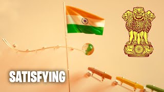 🇸🇴🇮🇳🇩🇪 Jana Gana Mana  Independence Day Drawing Republic Day shorts spoon trending [upl. by Svensen]