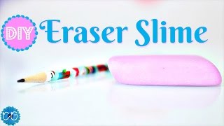 Easy Eraser Slime No Eraser Shavings Needed [upl. by Tobye]