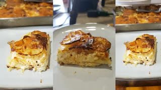 Traeger smoked scalloped potatoes  Potato Gratin quotDauphinoisquot recipe  Au Gratin Potatoes [upl. by Zoltai]