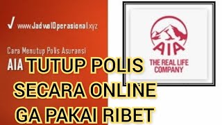 AIA CARA TUTUP POLIS ASURANSI AIA VIA WHATSAPP  ASURANSI UNIT LINK VIRAL [upl. by Thalassa]