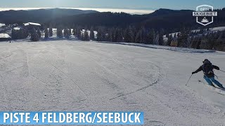 Skigebiet FeldbergSeebuck Piste 4 quotFamilienabfahrtquot [upl. by Ariaek]