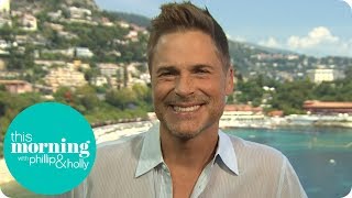 Rob Lowe on Swapping LA for Lincolnshire in New ITV Drama  This Morning [upl. by Jangro]