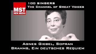 100 Singers  AGNES GIEBEL [upl. by Jacquet]