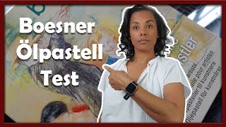 Boesner Ölpastelle im Test  Ich probiere günstige Ölpastelle von Boesner [upl. by Zoba405]