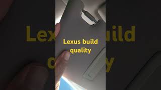 Has Lexus build quality changed [upl. by Alexi702]