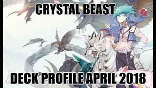 BEST CRYSTAL BEAST DECK PROFILE APRIL 2018 YUGIOH NEW SUPPORT [upl. by Madra498]