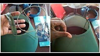 How to fix a lamp shade using Patex Contact Adhesive [upl. by Narra]