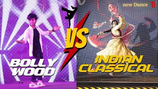 Bollywood vs Kathak  Epic Dance Battle  Fusion of Bollywood amp Classical Dance Techinterio New song [upl. by Annabela917]