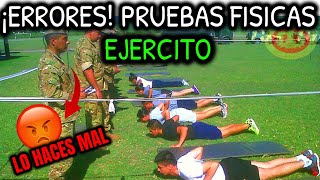 🤦🏻‍♂️¡ERRORES EXÁMEN FÍSICO al Sistema Educativo Militar 2021 ⚠️⁉️ [upl. by Freiman]