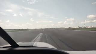 Velocity Standard FG KPIE to KBKV RNAV Approach Garmin 430 Dynon Skyview Aircraft flight [upl. by Haimirej]