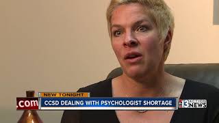 School psychologist shortage affecting CCSD [upl. by Assilev]