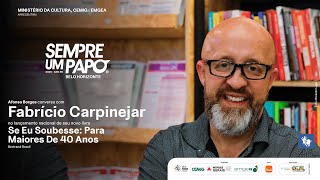 Fabrício Carpinejar no SempreUmPapo [upl. by Shelton447]