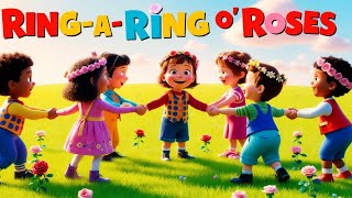 Ring  A  Ring O Roses  Kids Songs  Kinder Supjoys [upl. by Erastatus650]