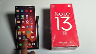 How to enable screen saver in Redmi Note 13 5G  Redmi me screen saver kaise karen [upl. by Haslam]