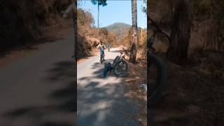 Cycle ride 🥰 full speed 😨 dar reaction 🤣youtubetrending youtubeshorts shortsviral [upl. by Wexler]