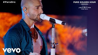 Maluma  Hawái Live From Michelob ULTRA Pure Golden Hour Sessions [upl. by Melar]