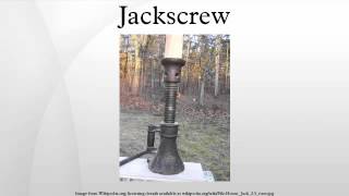 Jackscrew [upl. by Melquist]